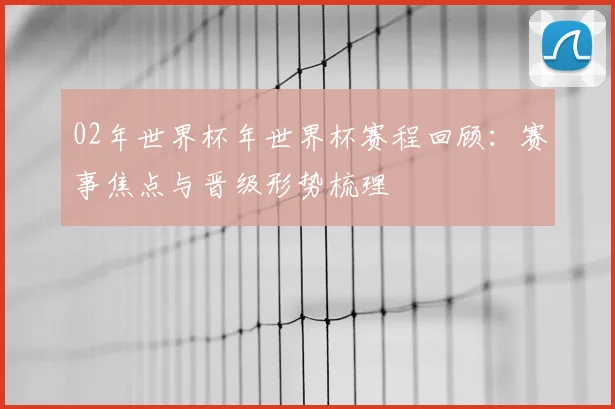 02年世界杯年世界杯赛程回顾：赛事焦点与晋级形势梳理